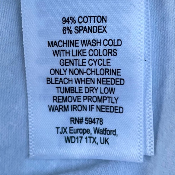 Dakini Faux Wrap Knee Length White Black/Gray Striped Skirt Size Large - Picture 13 of 13